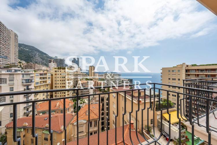 Monaco - La Rousse - Appartement 2 Pièces- vue mer