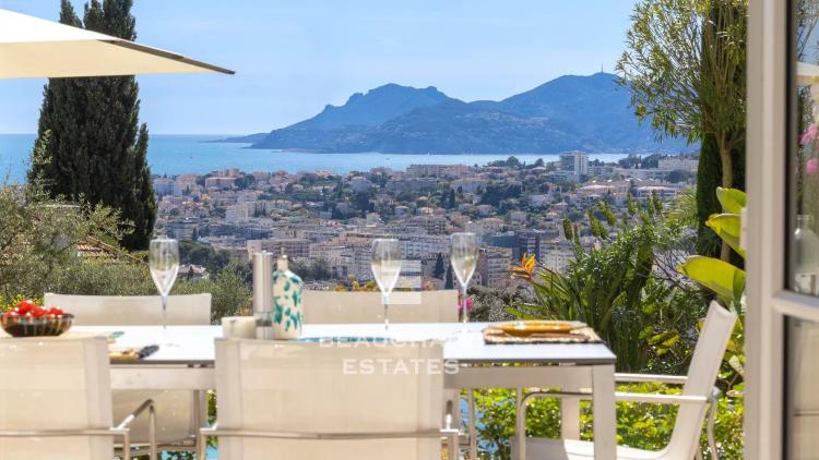 Villa Belle Epoque 5 chambres avec vue mer panoramique - Cannes