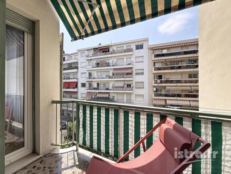 Nice Gambetta / Musiciens, 3 pièces rénové avec balcons