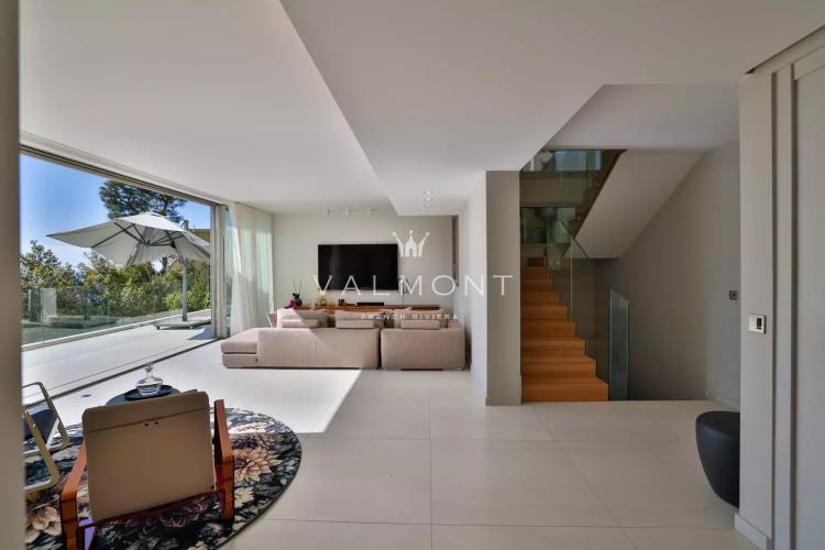 Villa contemporaine vue mer panoramique