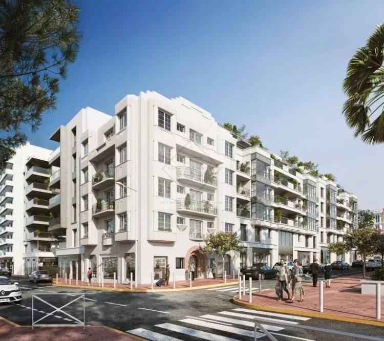 Juan-les-Pins – appartement neuf en première ligne face à la mer