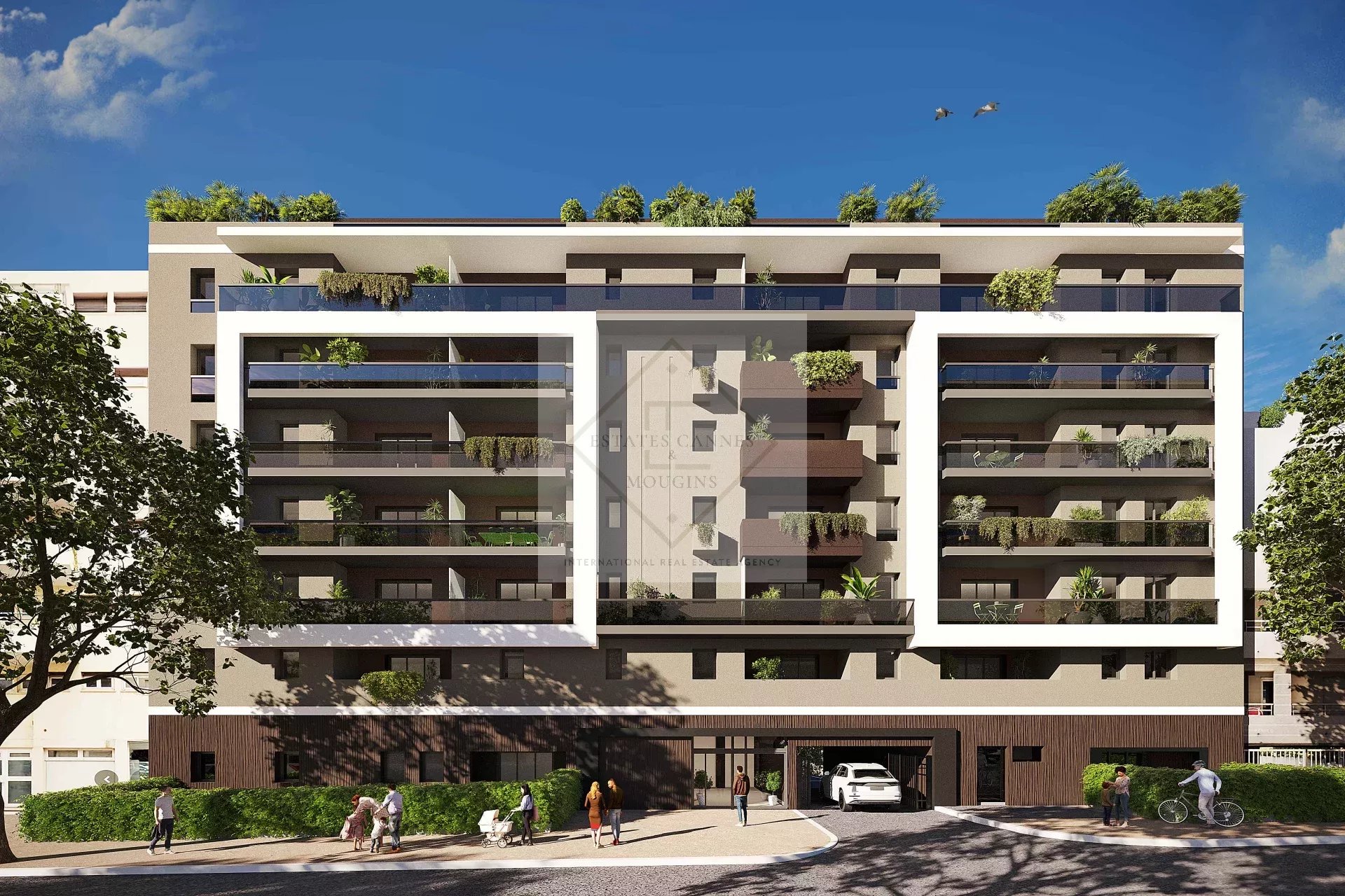 Penthouse neuf d’exception avec vue mer panoramique à Juan-les-Pins