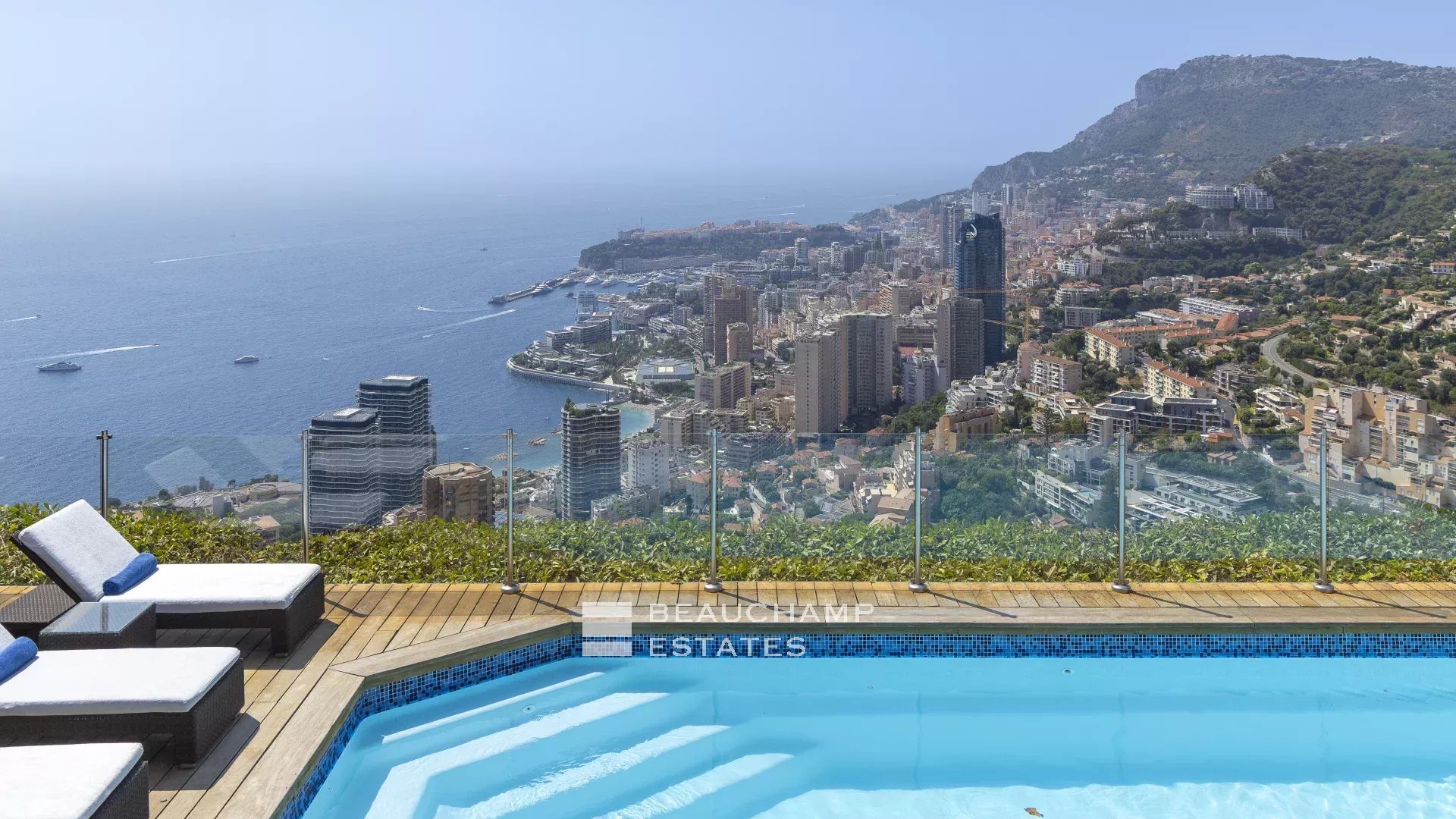 Villa contemporaine avec vue mer panoramique - Roquebrune-Cap-Martin