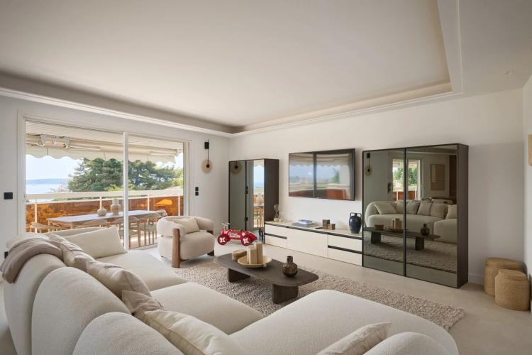 CANNES BASSE CALIFORNIE - TERRASSE VUE MER - 5P LUXE