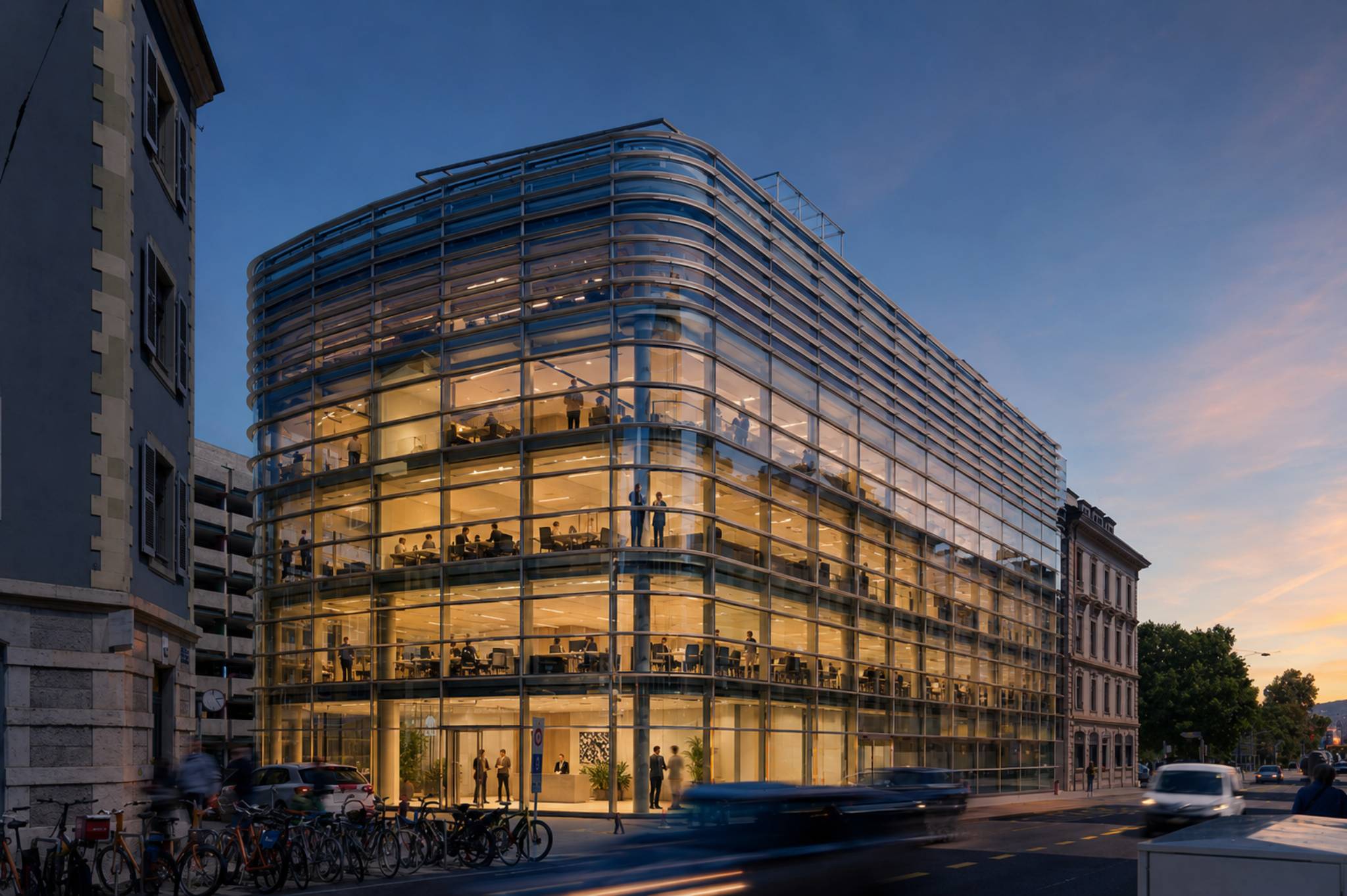 AlpesOne - Bureaux premium au centre de Genève divisible à partir de 762 m2 
