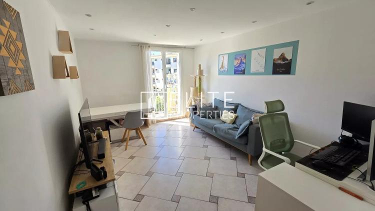 APPARTEMENT 3 PIÈCES DE 54 m² – DERNIER ÉTAGE – GARAGE PARKING & CAVE – LE CANNET