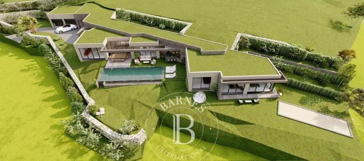 Biot - Terrain constructible 1798 m² - Vue mer époustouflante