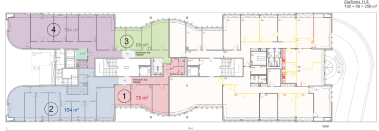 Bureaux de 164m2 - lumineux à proximité de l'aéroport et de la Place des Nations