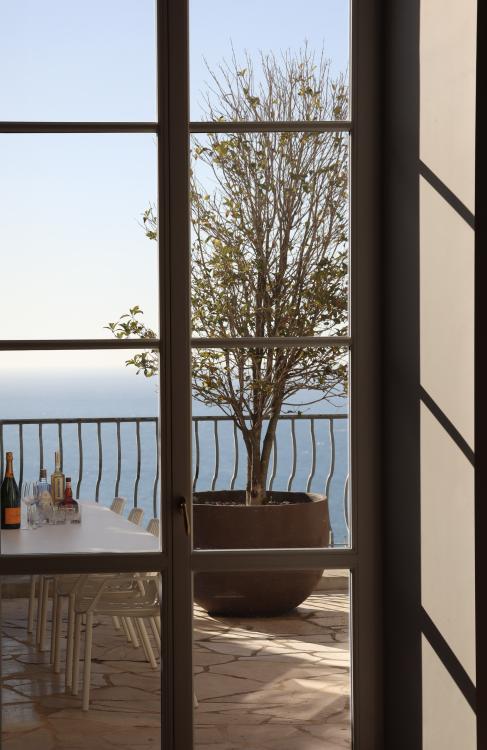 ROQUEBRUNE-CAP-MARTIN - TRIPLEX - CHATEAU DE LA MER - MATERIAUX HAUT DE GAMME - VUE MER