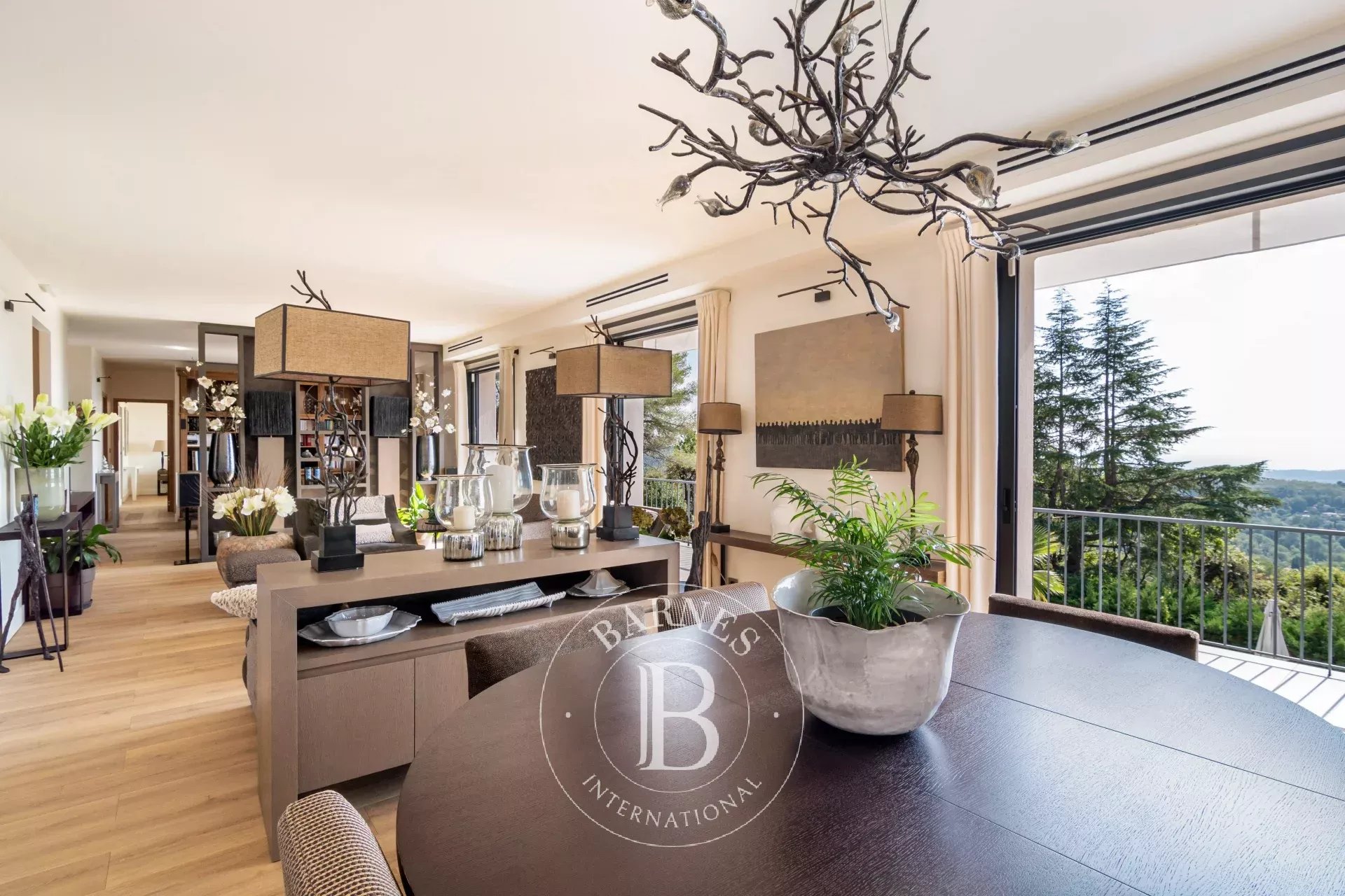 Villa contemporaine avec vue panoramique sur la Méditerranée - Tourrettes-sur-Loup