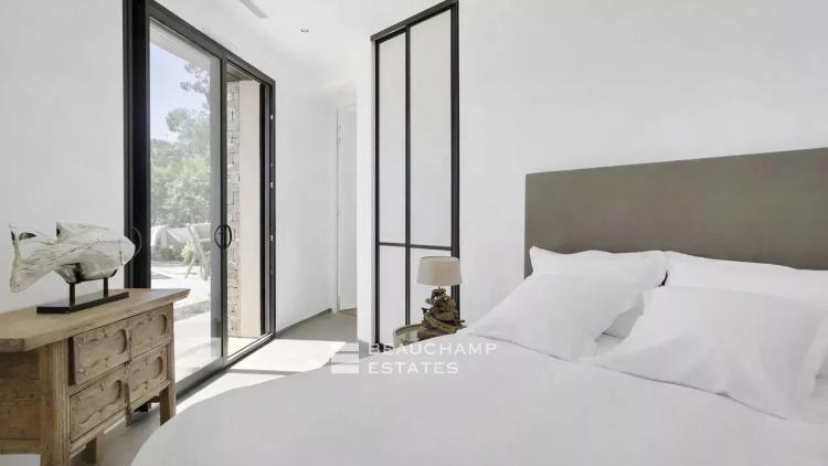 Villa moderne proche de la plage des Salins, dans un domaine privé et sécurisé