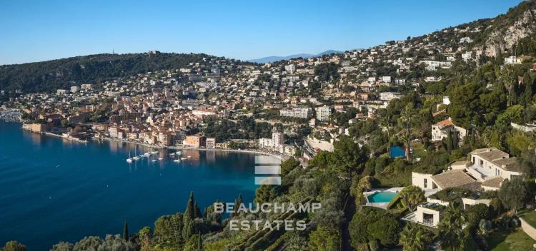 Villa contemporaine 6 chambres avec vue mer panoramique  – Saint-Jean-Cap-Ferrat