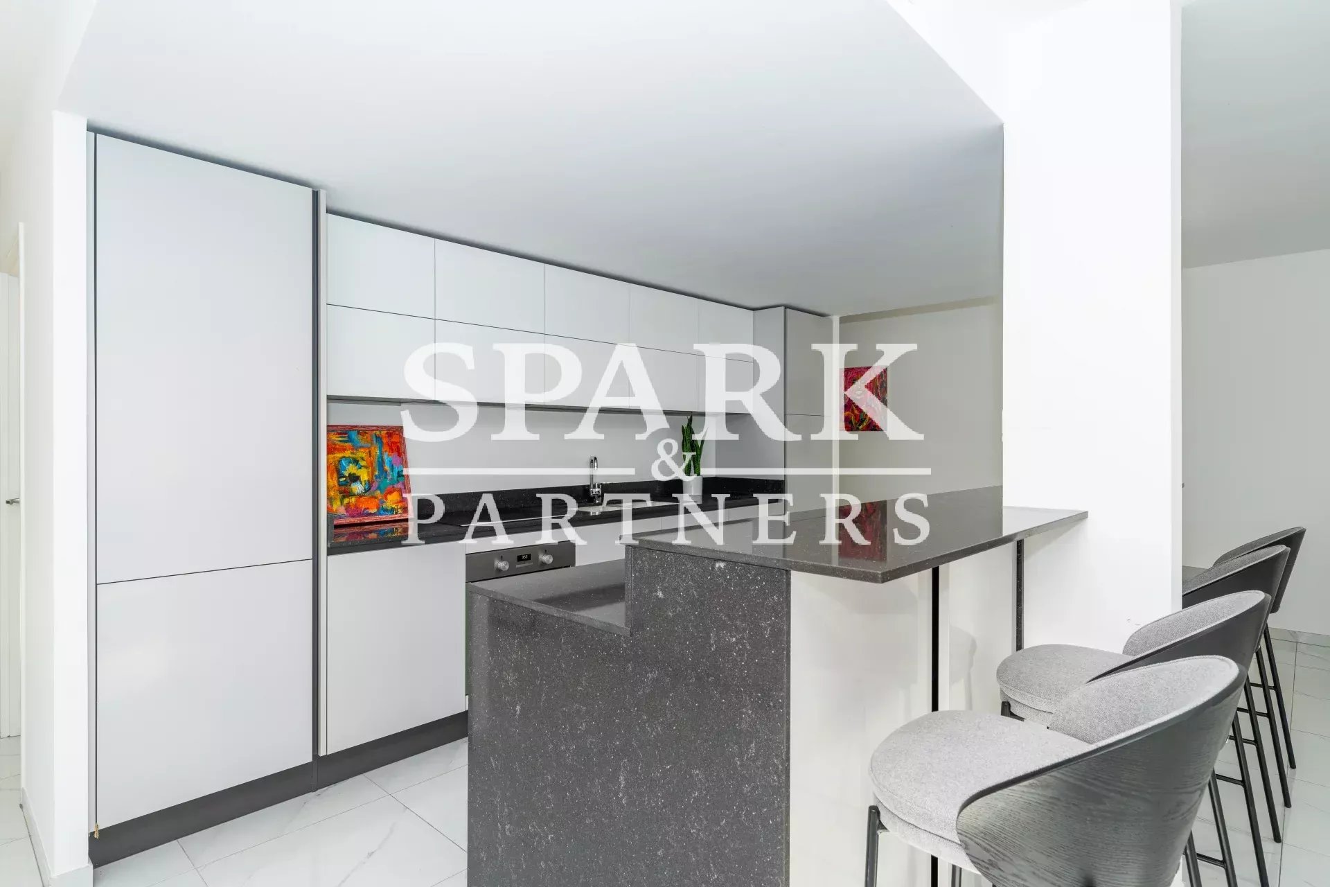 Roqbrune Cap Martin - Moderne appartement de 3 pièces avec jardin