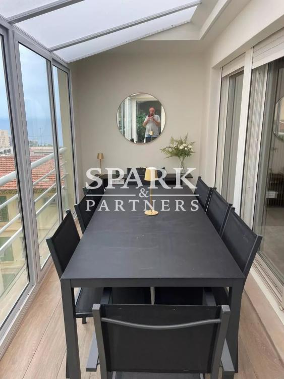 Luxueux penthouse 4 pièces avec une vue imprenable sur la Principauté, le Casino et la mer