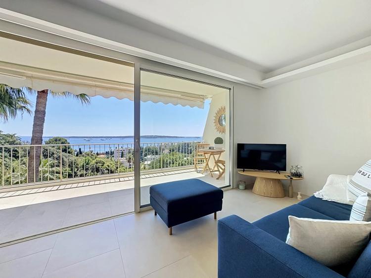 VENTE 2P VUE MER PANORAMIQUE - CANNES CALIFORNIE