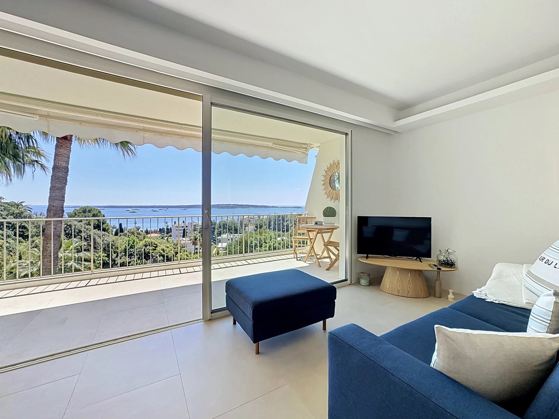 VENTE 2P VUE MER PANORAMIQUE - CANNES CALIFORNIE