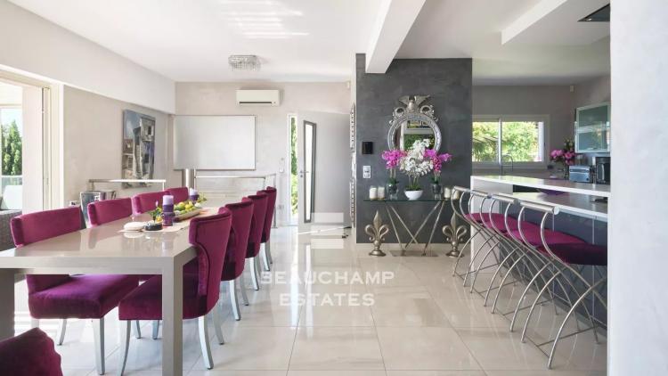 Exclusivité - Villa moderne 5 chambres avec vue mer panoramique - Golfe Juan