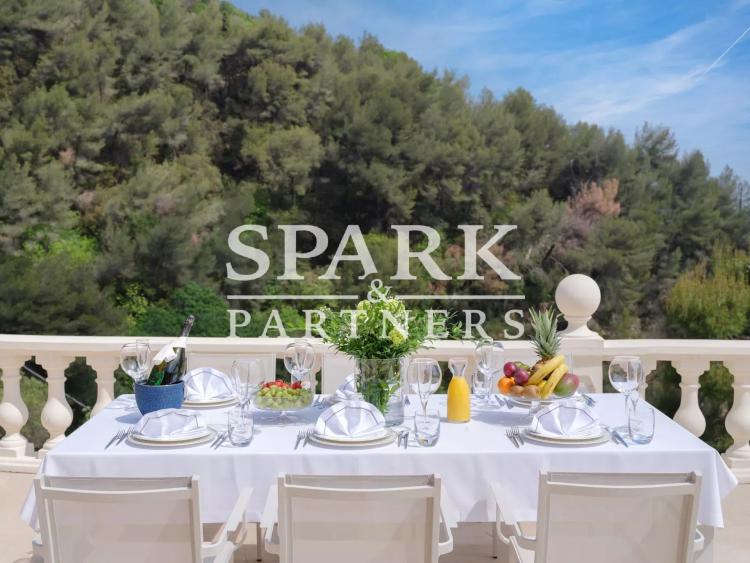 Roquebrune Cap Martin - Splendide villa avec vue mer panoramique