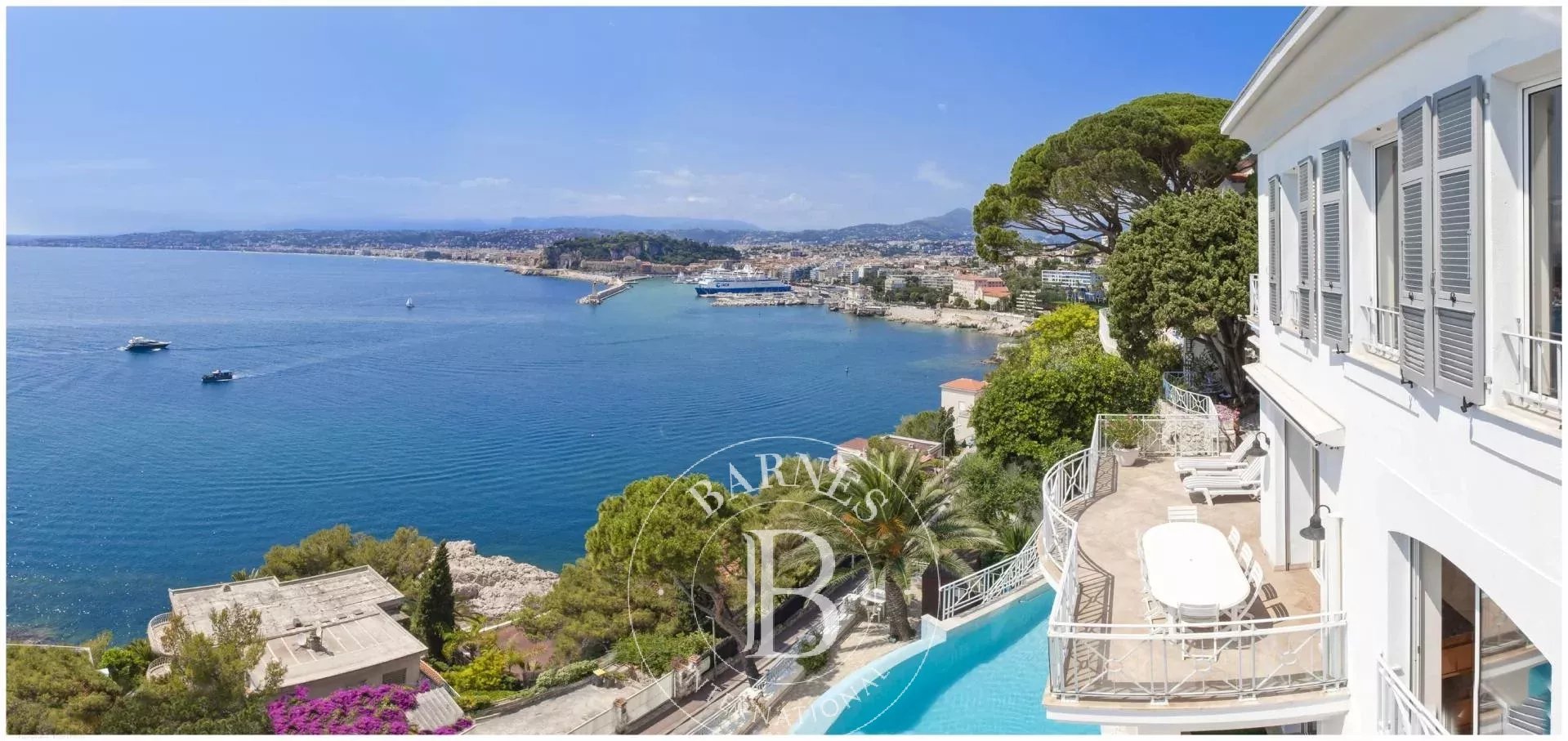 NICE MONT BORON - VILLA ART DECO VUE MER