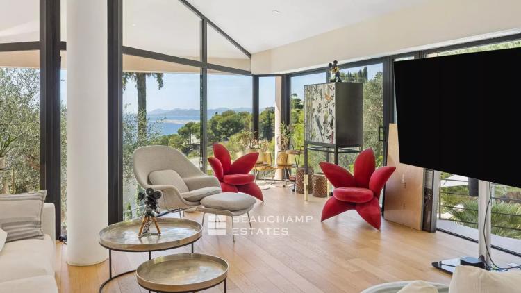 Exclusivité - Villa moderne dans un Domaine privé - Villefranche-sur-mer