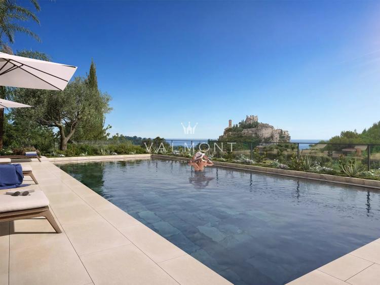 Appartement luxueux 3 pièces vue mer