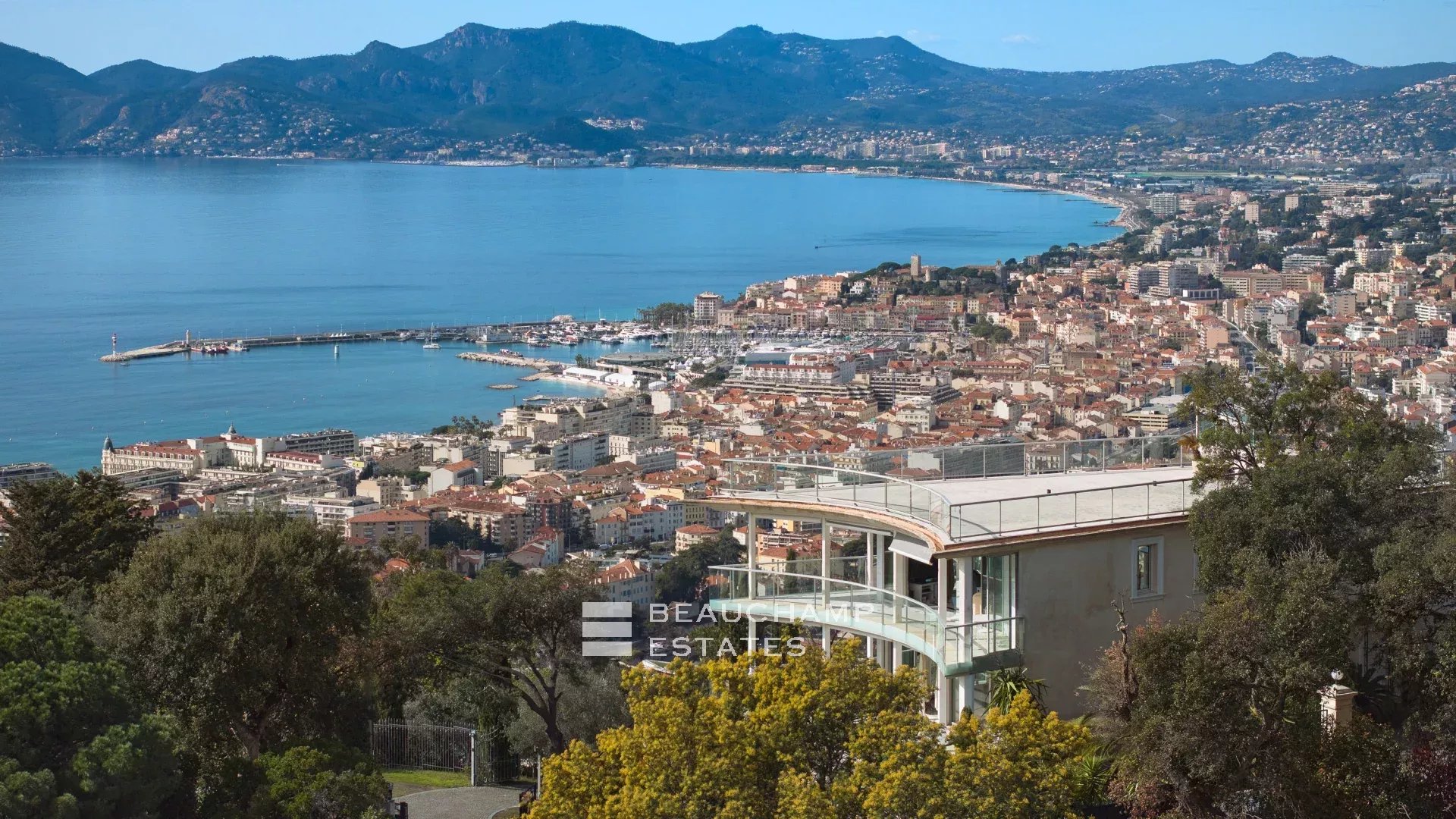 Villa vue mer panoramique - Cannes californie