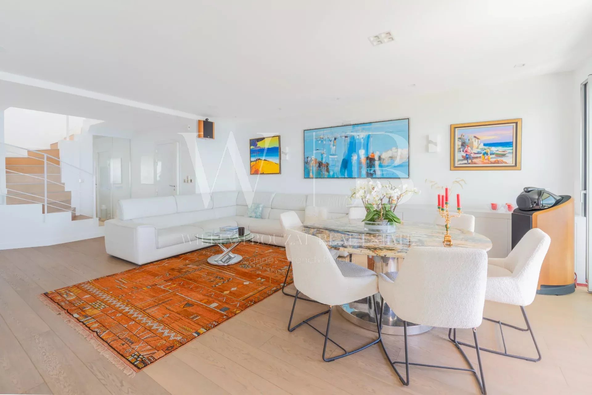 Cannes, la Californie - Magnifique penthouse offrant une vue féérique sur la mer et les îles de Lérins