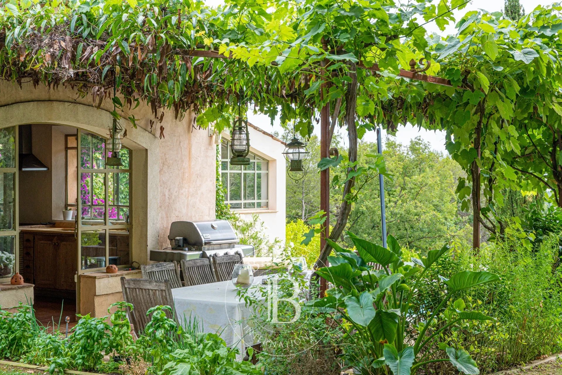 Valbonne - Unique propriété à pied du village - Terrain 1,6 hectare