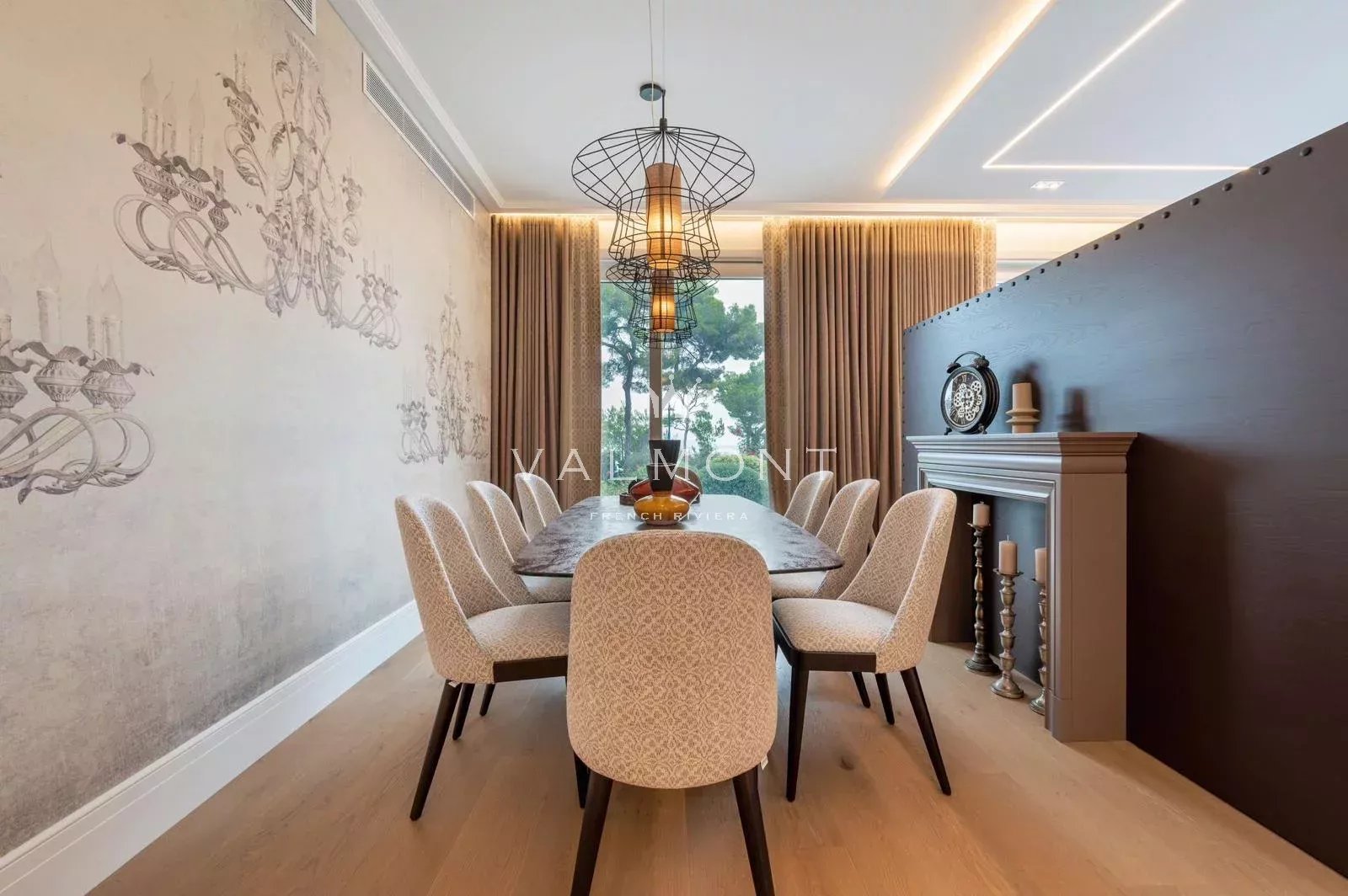 Villa moderne avec vue mer magnifique