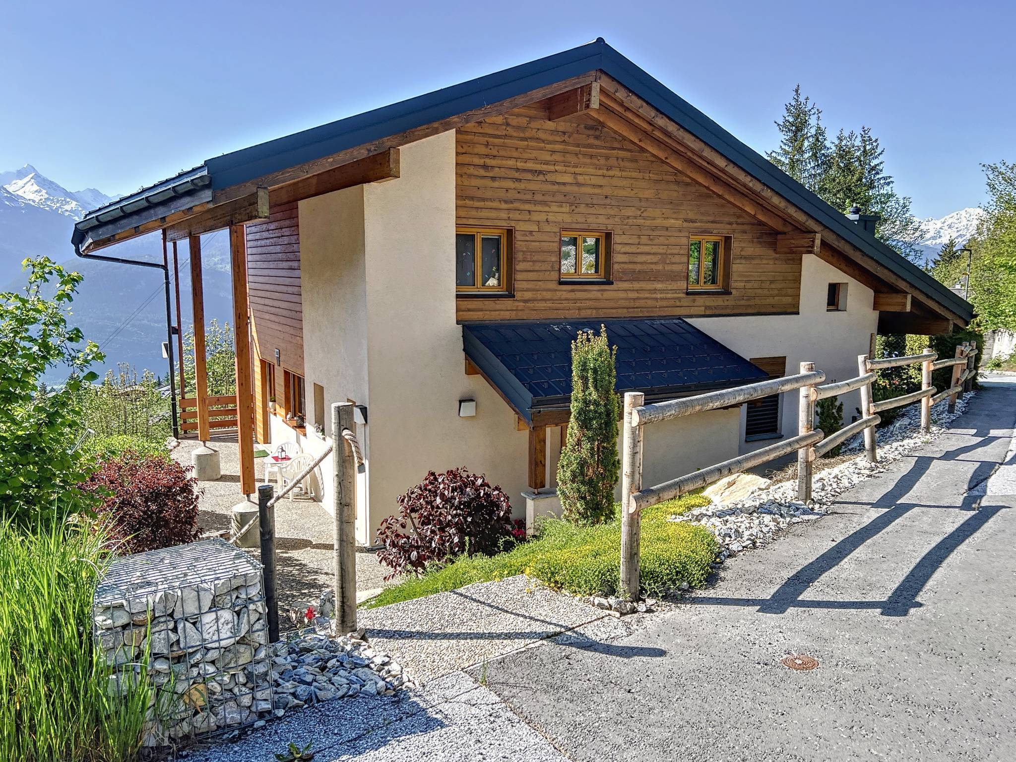 Très beau chalet familial avec vue panoramique
