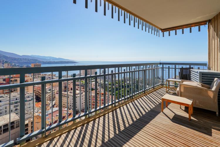 MILLEFIORI - 3 PIÈCES RÉNOVÉ - VUE PANORAMIQUE MER ET MONACO
