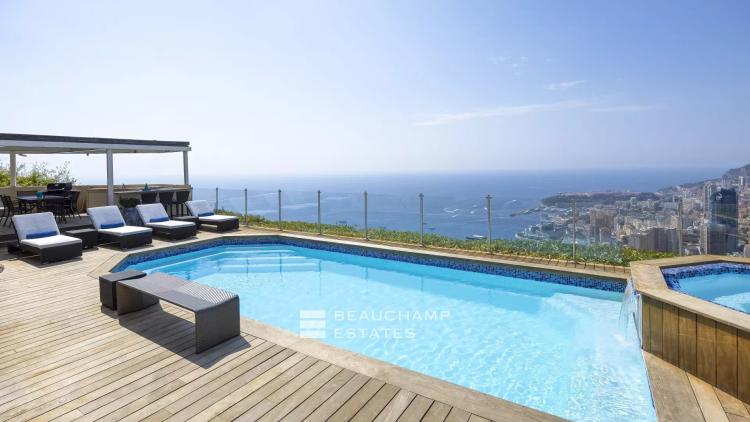 Villa contemporaine avec vue mer panoramique - Roquebrune-Cap-Martin