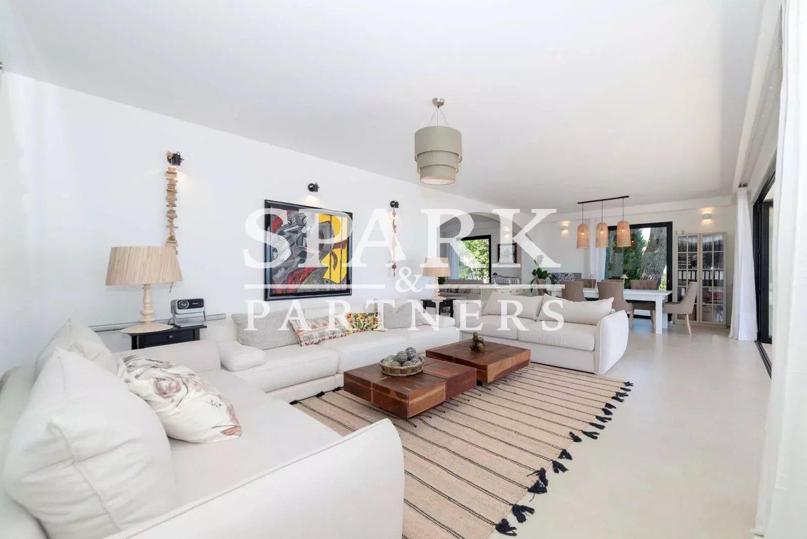 La Turbie - Villa dans un domaine privé avec vue panoramique sur la mer