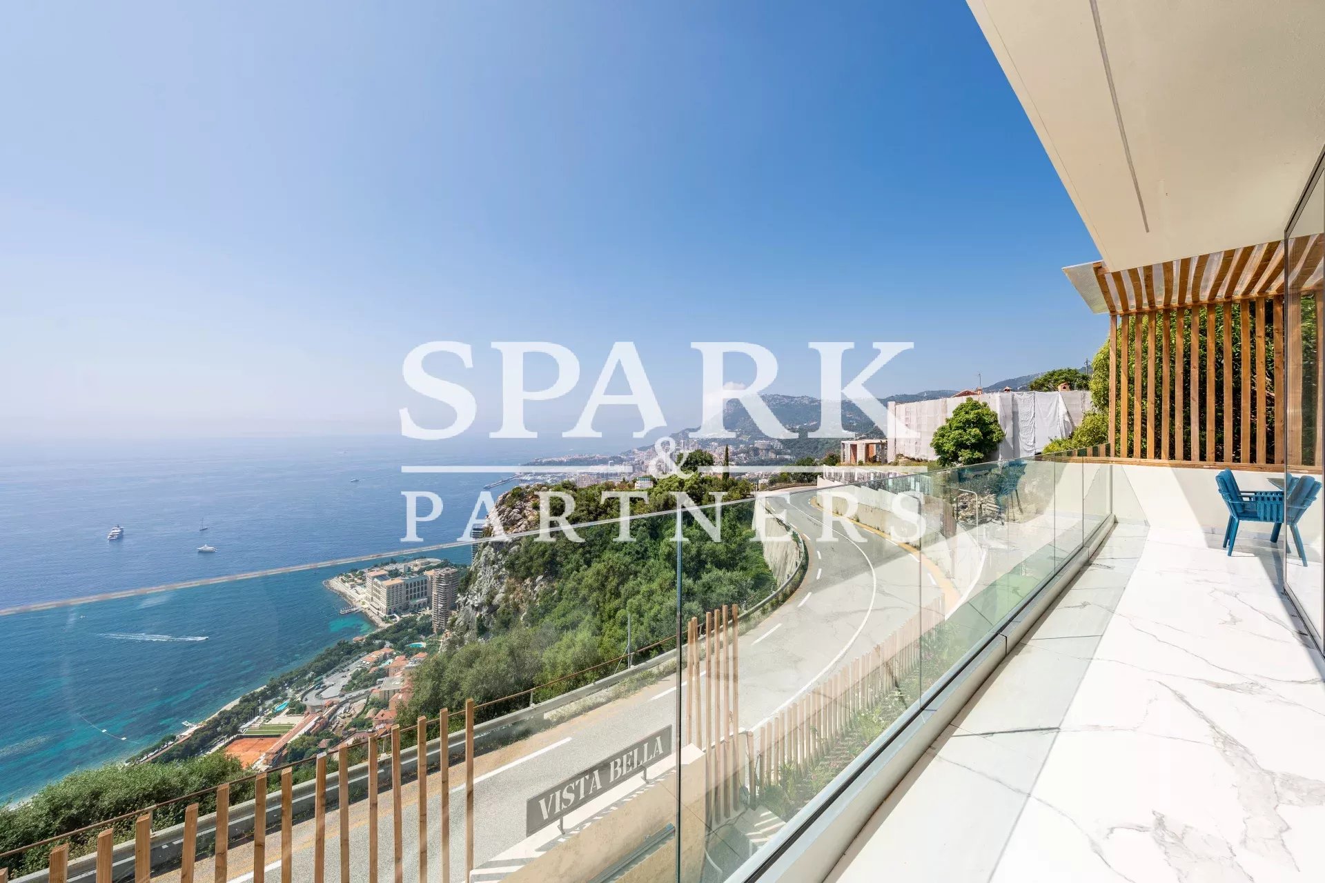 Roquebrune-Cap-Martin - Villa avec vue panoramique sur la mer