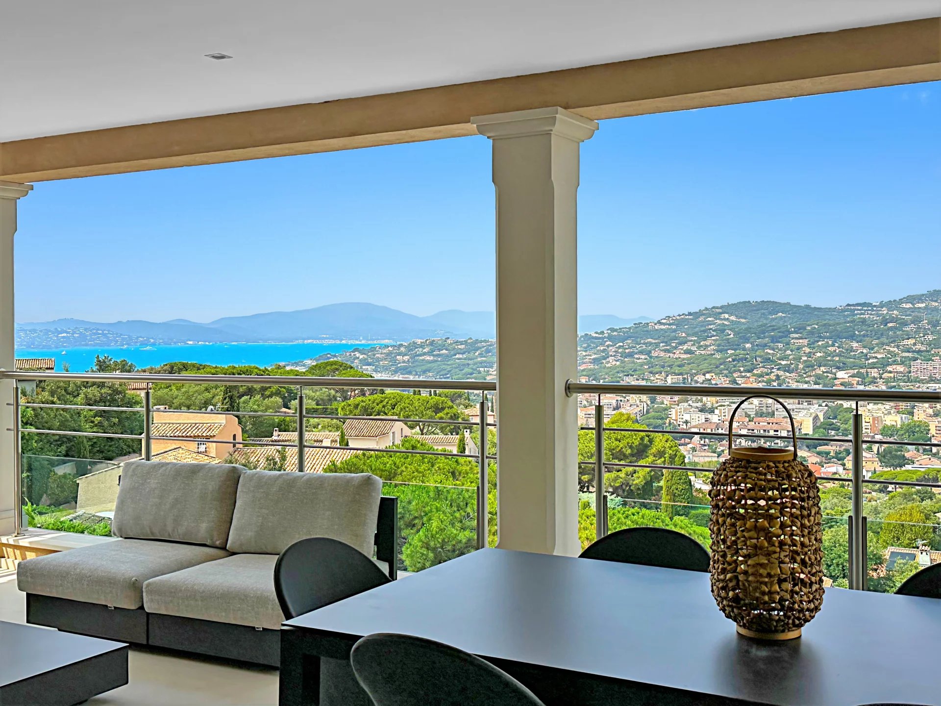 Villa vue mer à vendre au Sémaphore à Sainte-Maxime