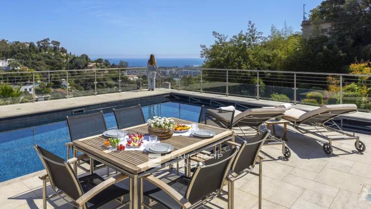 Exclusivité - Villa contemporaine avec vue mer - Mandelieu - la -Napoule