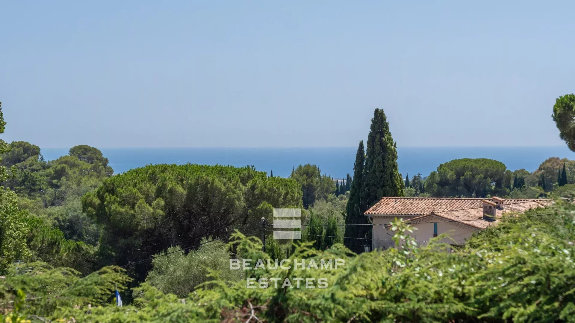 Villa 5 chambres néo-provençale avec aperçu mer - La Roquette-sur-Siagne
