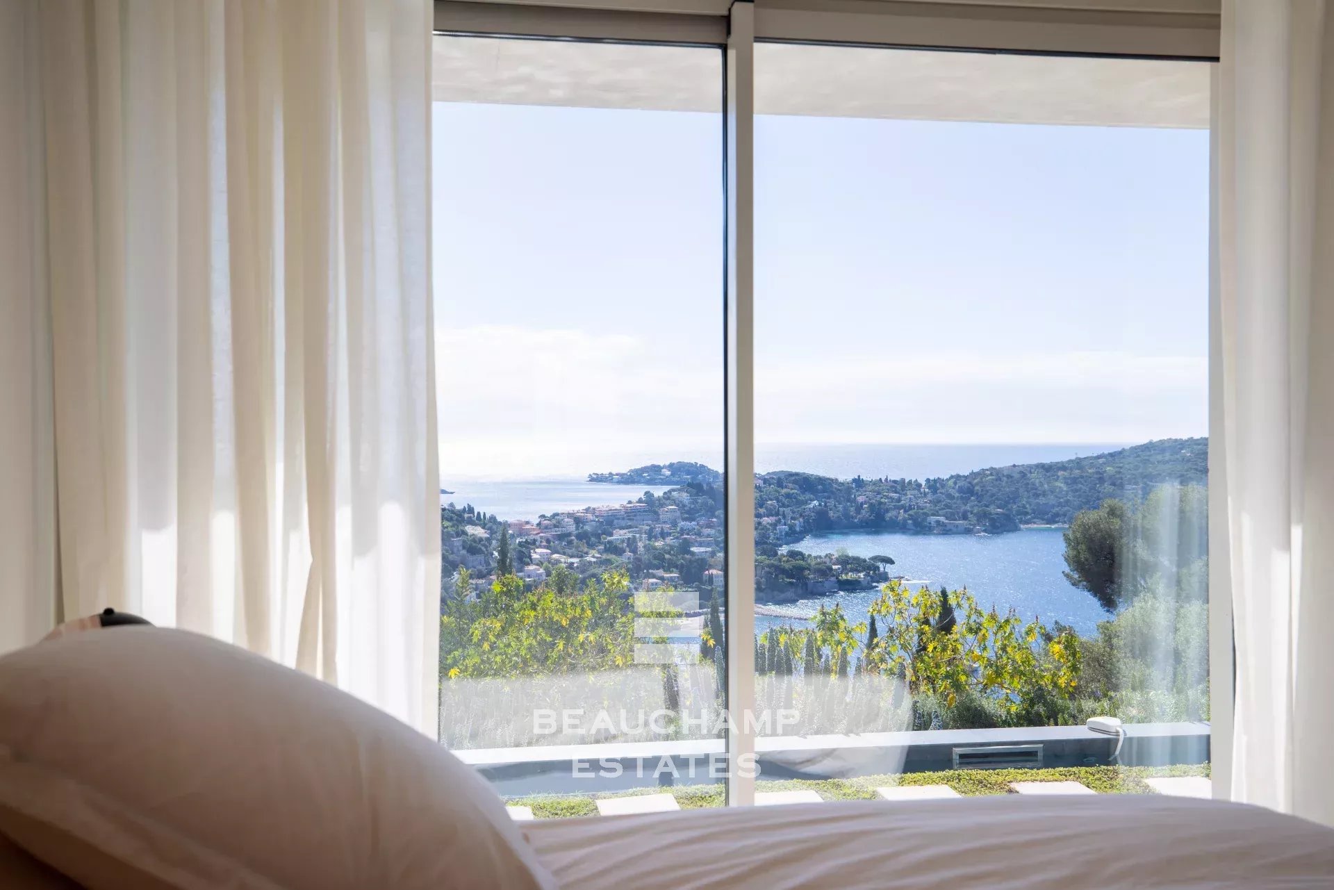 Villa contemporaine 5 chambres avec vue mer panoramique - Villefranche-sur-mer
