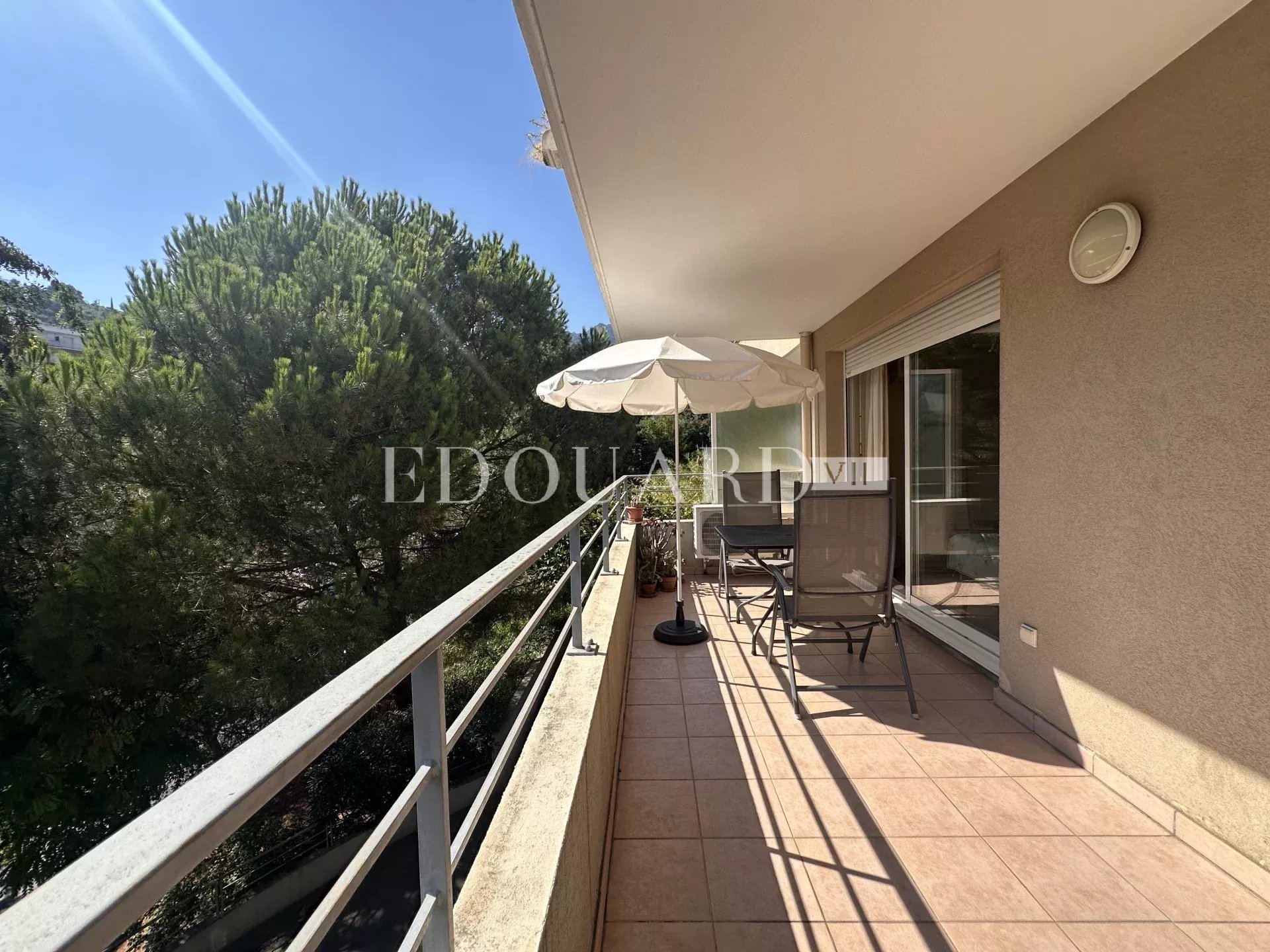 Grand deux pièces en excellent état avec belle terrasse et possibilité garage, exclusivité