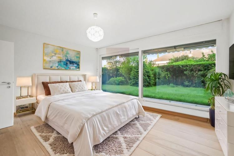 Exceptionnel 6.5 pièces en duplex avec jardin à Champel