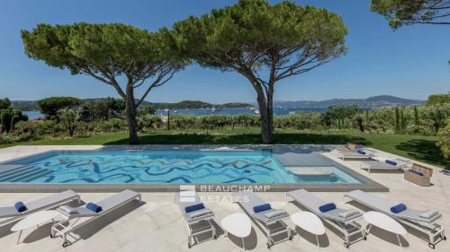 Majestueuse villa à 100 mètres de la plage des Canoubiers à Saint-Tropez
