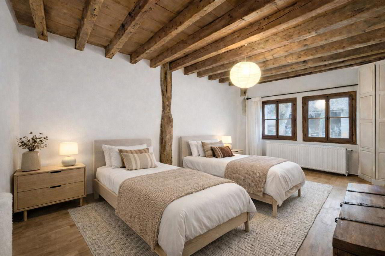 Maison de charme avec jardin arboré à Collex