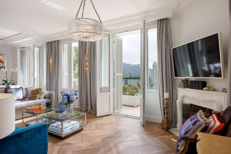 Villa de luxe avec vue sur la mer à louer à Èze | Vue panoramique et piscine
