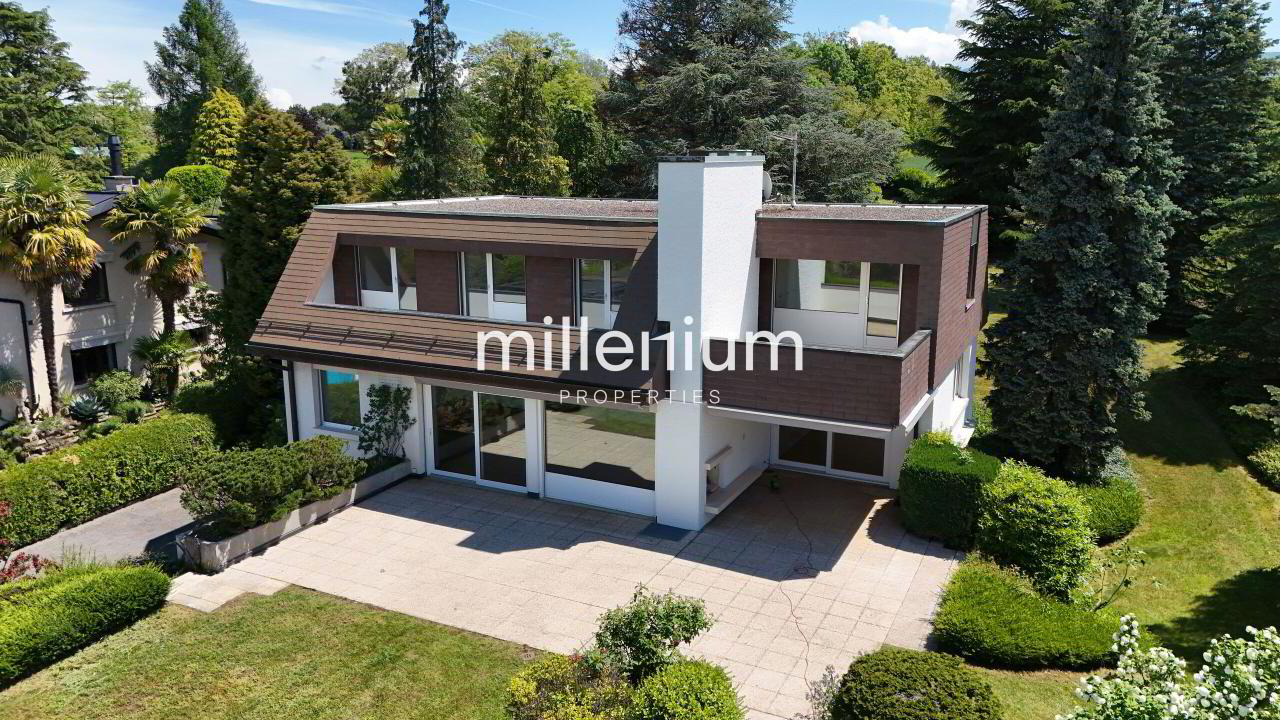 Villa d’exception à Corsier vue Lac