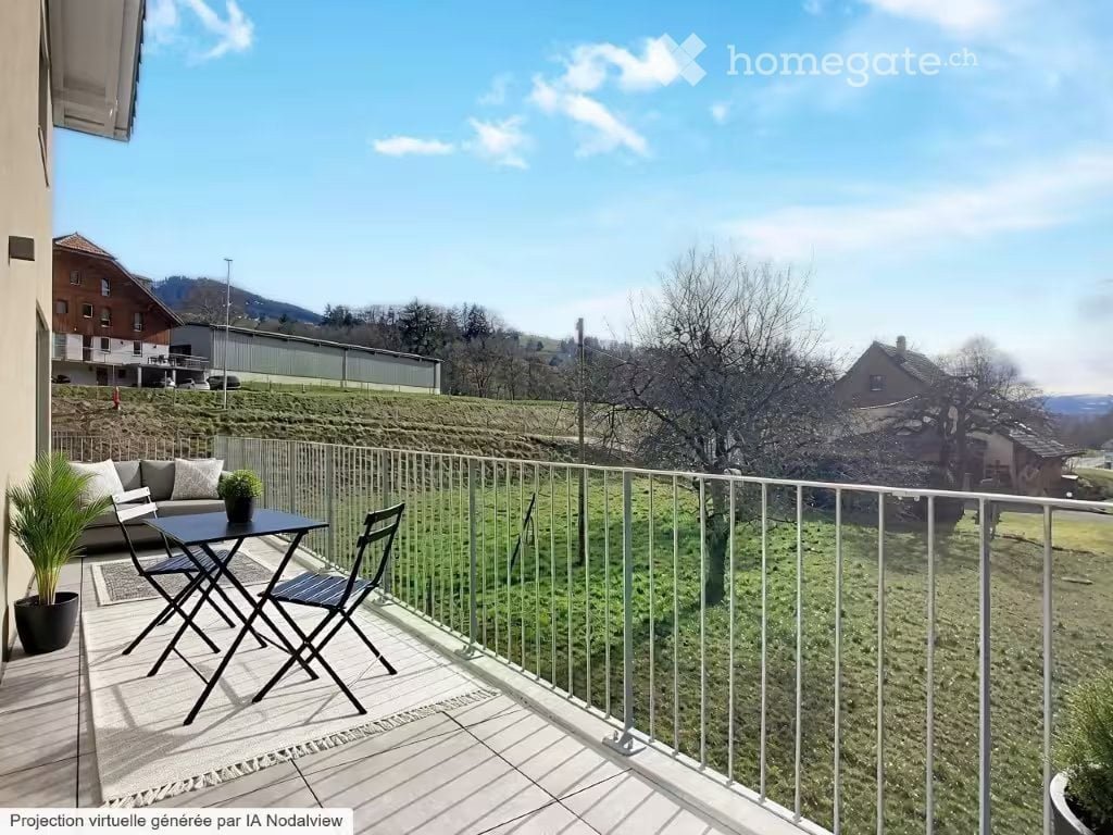 Magnifique maison de 4,5 pièces neuve près du Lac de Gruyère