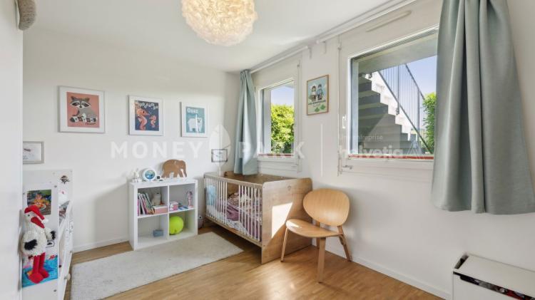 Splendide appartement avec grand jardin à Bernex