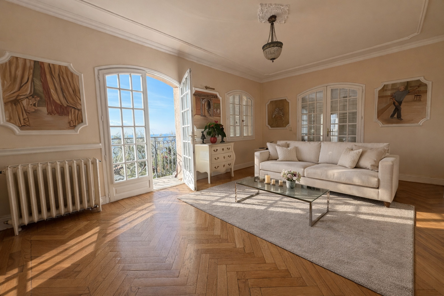 Cap d’Ail – Villa néo-provençale de prestige avec vue mer panoramique