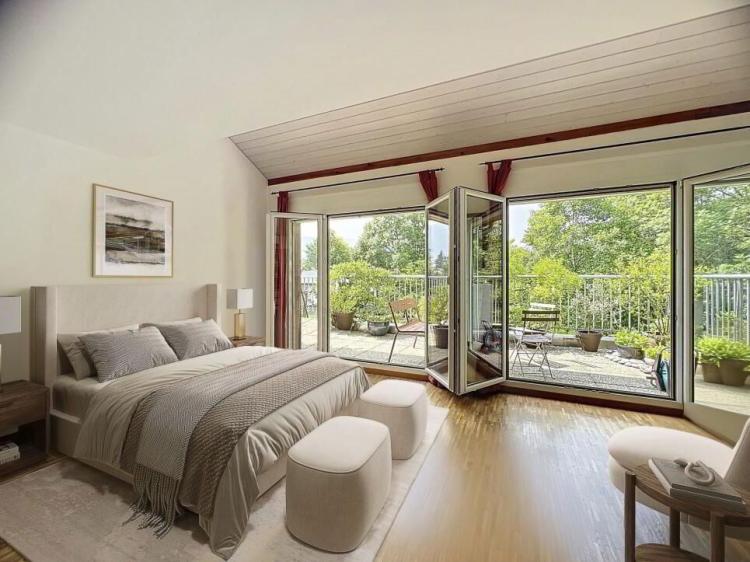 Lumineux et charmant appartement avec mezzanine