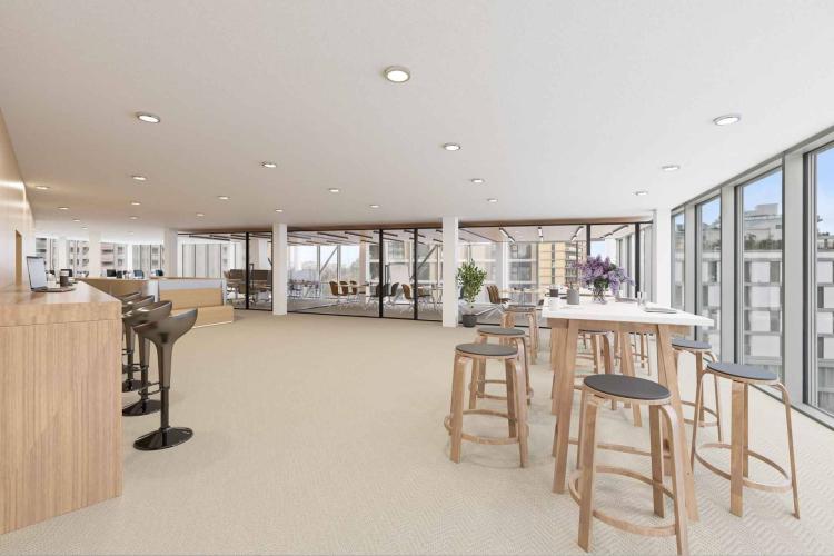 Bureaux d’exception de 904m² au cœur du Quartier de l’Étang