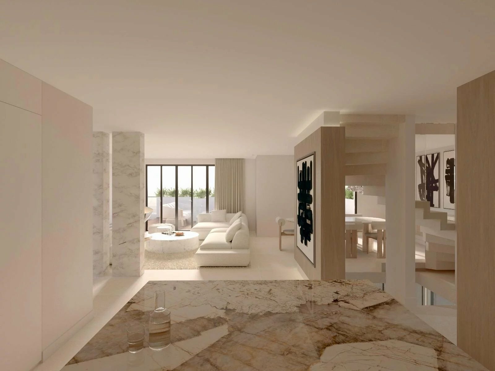 ROQUEBRUNE - MAISON SUR 3 ÉTAGES - 7 PIÈCES